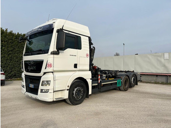 Kancalı yükleyici kamyon MAN TGX 26.480