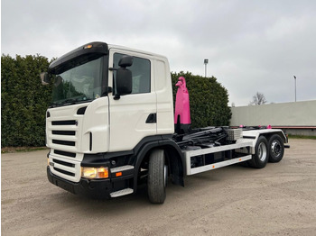 Kancalı yükleyici kamyon SCANIA R 380