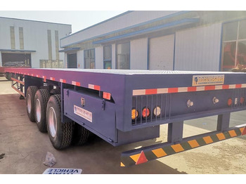 Yeni Açık/ Sal dorse TITAN 3 Axle Extendable Flatbed Trailers for Sale in Angola: fotoğraf 2