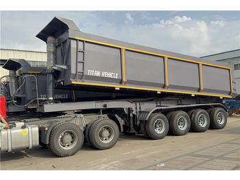 Yeni Damperli dorse nakliyatı için dökme maddeler TITAN 4 Axle 80 Ton Dump Trailer for Sale In Cameroon: fotoğraf 2
