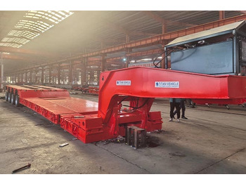 Alçak çerçeveli platform dorse TITAN