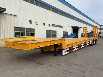Alçak çerçeveli platform dorse TITAN