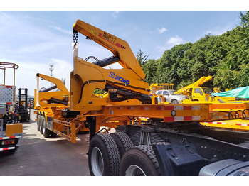 Yeni Konteynır taşıyıcı/ Yedek karoser dorse nakliyatı için konteyner XCMG 40T Container Side Lift Trailer for Sale in Tanzania: fotoğraf 4