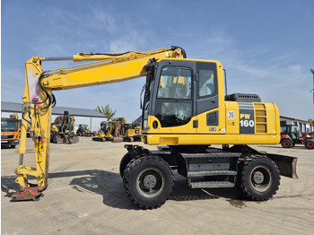Tekerlekli ekskavatör KOMATSU PW160