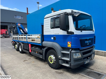 Sal/ Açık kasa kamyon, Vinçli kamyon MAN TGS 26 360 6x4, EURO 5, PM, Remote, Hydrodrive: fotoğraf 3