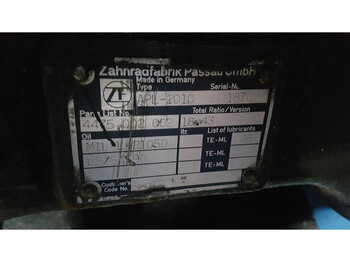 Aks ve yedek parça - İş makinaları ZF APL-2010 - Axle/Achse/As: fotoğraf 3