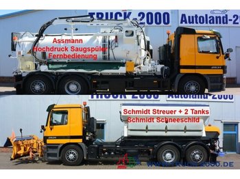 Vidanjör Mercedes-Benz Actros 2531 Assmann HD Saug+Spülen+Winterdienst: fotoğraf 1