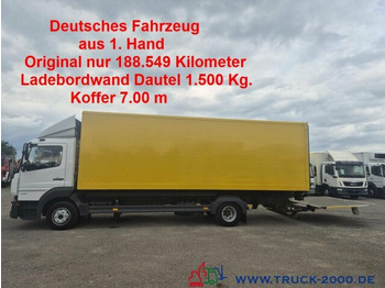 Kapalı kasa kamyon MERCEDES-BENZ Atego