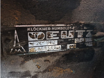 Motor ve yedek parça Deutz F2L912: fotoğraf 2