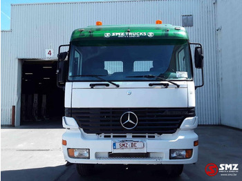 Konteynır taşıyıcı/ Yedek karoser kamyon Mercedes-Benz Actros 1831 manual lames airco belgium truck: fotoğraf 2
