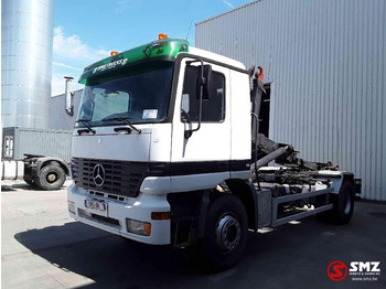 Konteynır taşıyıcı/ Yedek karoser kamyon Mercedes-Benz Actros 1831 manual lames airco belgium truck: fotoğraf 3