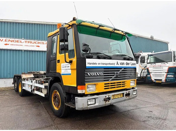 Kancalı yükleyici kamyon Volvo FL 12.380 6x2 A-RIDE (ORIGINAL DUTCH) HOOK-ARM CONTAINER SYSTEM (FULL STEEL SUSPENSION / REDUCTION AXLE / 10 TIRES / 8.000 KG. F: fotoğraf 2