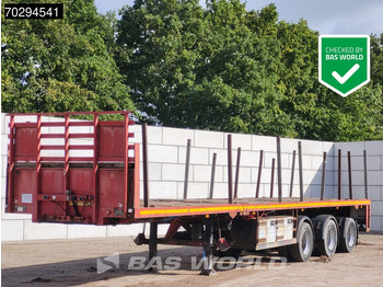 Alçak çerçeveli platform dorse Broshuis 3AOU-48 2x uitschuifbaar1200-2740cm APK 02/26 3xgestuurd: fotoğraf 2