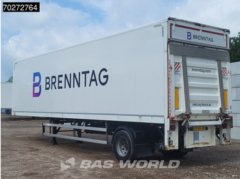 Kapalı karoser dorse Groenewegen DRO 10 10 B Lenkachse TÜV 02/26 Tailgate City: fotoğraf 2