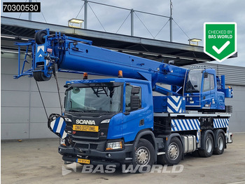Scania P450 P 8X4 Palfinger/SANY SPC500E Telescopic Crane Retarder Navi Automatic Euro 6 finansal kiralama Scania P450 P 8X4 Palfinger/SANY SPC500E Telescopic Crane Retarder Navi Automatic Euro 6: fotoğraf 1