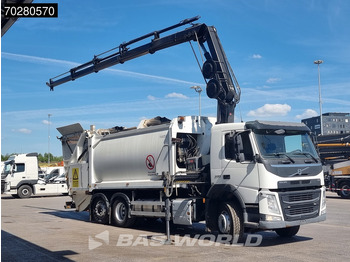Çöp kamyonu Volvo FM 370 6X2 Hiab X-Hipro 162 Kran GeesinkNorba Lift+Lenkachse VEB Euro 6: fotoğraf 3