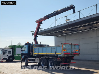 Damperli kamyon, Vinçli kamyon Volvo FMX 420 6X4 Fassi F155A.2.22 Crane 9m3 Big-Axle Automatic Euro 5: fotoğraf 3