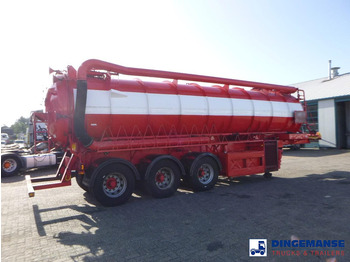 Tanker dorse AHP Vacuum tank steel (tipping) 29 m3 / 1 comp: fotoğraf 4