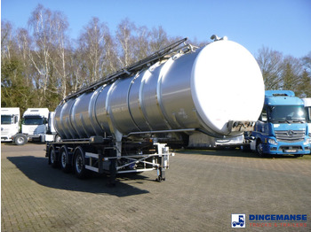 Tanker dorse Burg Food tank inox 30.3 m3 / 3 comp: fotoğraf 2