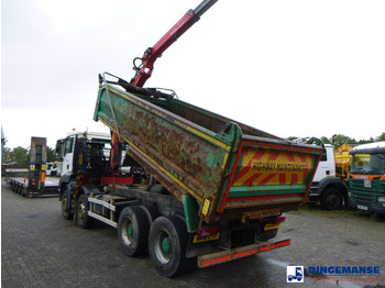 Vinçli kamyon MAN TGS 35.400 8X4 RHD tipper + Palfinger Epsilon M125L: fotoğraf 3