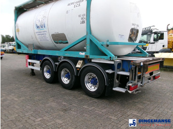 Konteynır taşıyıcı/ Yedek karoser kamyon Van Hool 3-axle container trailer + ADR: fotoğraf 3