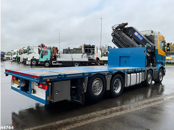 Vinçli kamyon Scania R 490 Euro 6 HMF 85 Tonmeter laadkraan: fotoğraf 3