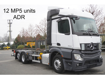 Konteynır taşıyıcı/ Yedek karoser kamyon MERCEDES-BENZ Actros 2545