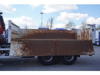 Sal/ Açık kasa kamyon, Vinçli kamyon MERCEDES-BENZ Actros 2641 6×4 E5 / Crane / Dumper / 110000 km!: fotoğraf 4