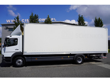 Kapalı kasa kamyon MERCEDES-BENZ Atego 1318 E6 / 20 pallet container / lift / 90 thousand km !!!: fotoğraf 5