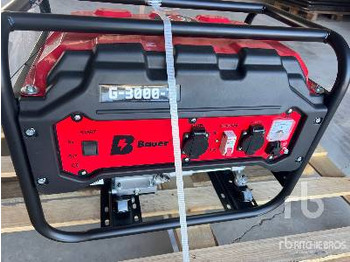 Yeni Elektrikli jeneratör BAUER G-3000-1 3kW (Unused): fotoğraf 5