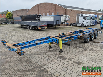 Konteynır taşıyıcı/ Yedek karoser dorse Krone SD 27 3-Assen BPW DrumBrakes - 5280kg - 1x 20FT 2x 20FT 30FT 40FT (O1867): fotoğraf 3