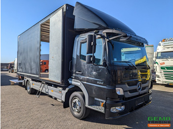 Kapalı kasa kamyon Mercedes-Benz Atego 922 4x2 Dagcab Euro5 - Geslotenbak 5.95m + Laadklep 1500KG - Zijdeur - 05/2025APK: fotoğraf 2