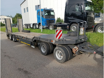 Fliegl 4-Achs Tieflader hydr.Rampe Blatt TopZustand TÜV finansal kiralama Fliegl 4-Achs Tieflader hydr.Rampe Blatt TopZustand TÜV: fotoğraf 2