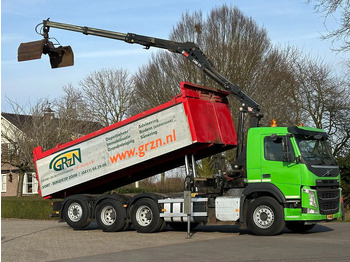 Damperli kamyon, Vinçli kamyon Volvo FM 430 !!8X4 TRIPLE!! EURO6!! Z-KRAAN!!/KIPPER!!TOP!! ZERO-EMISSE 2029!!: fotoğraf 3