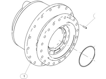 Yürüyüş motoru CATERPILLAR