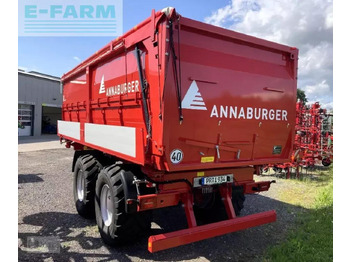 Damperli traktör römorku Annaburger ecoliner hts 22g.14 2-seiten-kombikipper: fotoğraf 4