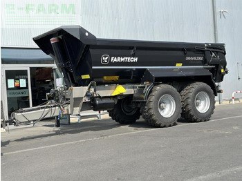 Damperli traktör römorku Farmtech gravis 2000 hardox black edition: fotoğraf 2