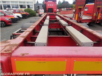 Römork REMORQUE FRUEHAUF porte conteneurs: fotoğraf 2