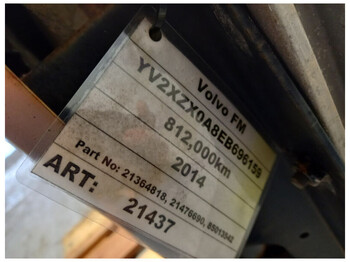 Katalitik konvertör - Kamyon Volvo FM: fotoğraf 5