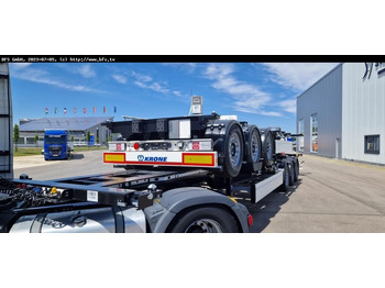 Konteynır taşıyıcı/ Yedek karoser dorse Krone Sattelauflieger Container Chassi SDC 27 eLTU5-2 Krone Sattelauflieger Container Chassi SDC 27 eLTU5-2: fotoğraf 4 Konteynır taşıyıcı/ Yedek karoser dorse Krone Sattelauflieger Container Chassi SDC 27 eLTU5-2 Krone Sattelauflieger Container Chassi SDC 27 eLTU5-2: fotoğraf 4