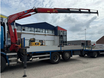 Sal/ Açık kasa kamyon, Vinçli kamyon DAF CF 85.380 6X2 + FASSI F190A.24 + REMOTE + WINCH: fotoğraf 2