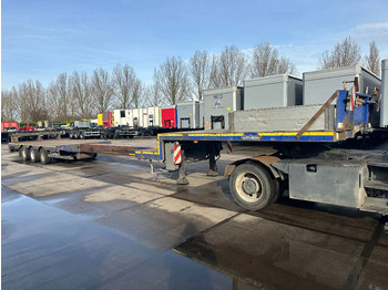 Alçak çerçeveli platform dorse Nooteboom MCO-48-03V/L, 3 AXLE STEERINGDUBBLE EXTENDABLE 2 X 5,5 METER: fotoğraf 2