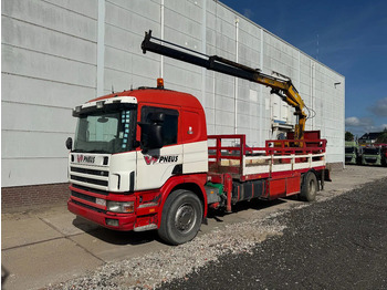 Vinçli kamyon Scania P94-310 4X2 EURO 2 COPMA 1530 FULL STEEL: fotoğraf 2