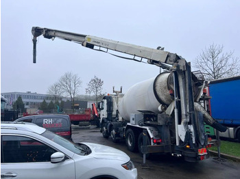 Transmikser Volvo FM 410 8X4 MIXER 9m3 + LIEBHERR CONVEYOR BELT: fotoğraf 3