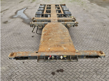 Konteynır taşıyıcı/ Yedek karoser dorse Pacton MFCC Multi - Lifting axle - 2x20FT / 40FTHC / 45FTHC: fotoğraf 4