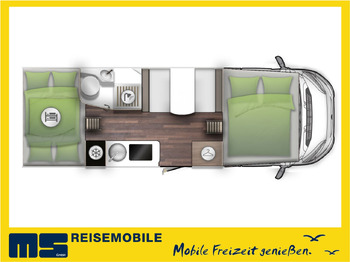 Alkovenli karavan FORSTER