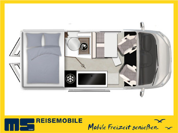 Camper van Karmann DAVIS 590 TRENDSTYLE /-2025-/ 140PS /PLUS- PAKET: fotoğraf 2