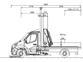 Açık kasa kamyonet RENAULT Master
