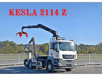 Kancalı yükleyici kamyon MAN TGS 26.360