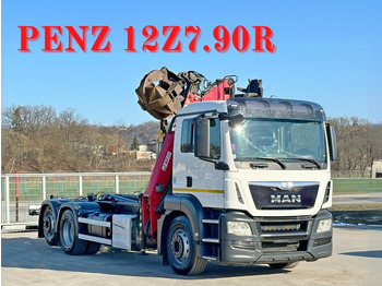 Kancalı yükleyici kamyon MAN TGS 26.400